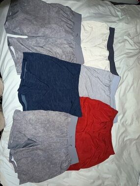 LuLuLemon Men’s Athletic Shorts lot of 6
